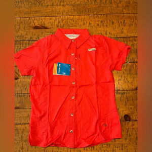 Columbia Youth PFG Button‎ Down